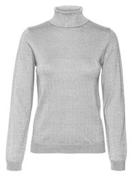 Vero Moda Πουλόβερ Light Grey Melange, Ασημί 10317985