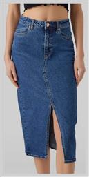 Vero Moda Τζιν Φούστα Medium Blue Denim