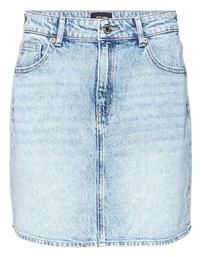 Vero Moda Τζιν Mini Φούστα Light Blue Denim