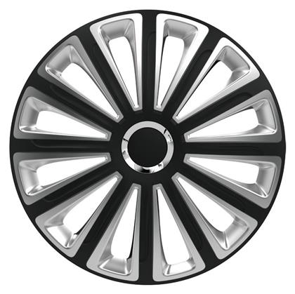 Versaco Σετ Τάσια Αυτοκινήτου Trend RC CBX 4τμχ 14'' Ασημί/Μαύρο