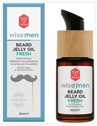 Vican Λάδι Περιποίησης για Γένια Wise Men Jelly Fresh 30ml