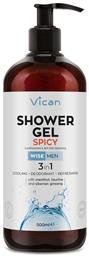 Vican Wise Men Spicy Shower Gel 500ml από το Pharm24