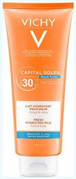 Vichy Capital Soleil Fresh Hydrating Milk SPF30 Αντηλιακή Κρέμα