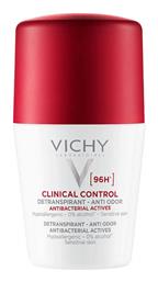 Vichy Clinical Control Αποσμητικό 96h σε Roll-On 50ml από το Pharm24