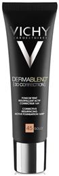 Vichy Dermablend 3D Correction 45 Gold 30ml