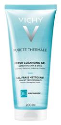 Vichy Gel Καθαρισμού Purete Thermale Fresh Cleansing Gel B3 & Niacinamide για Ευαίσθητες Επιδερμίδες 200ml