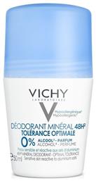 Vichy Mineral Optimal Tolerance Αποσμητικό 48h σε Roll-On Χωρίς Αλουμίνιο 50ml από το Attica