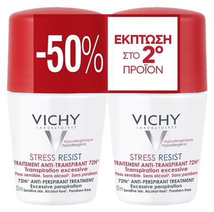 Vichy Stress Resist Αποσμητικό 72h 2x50ml