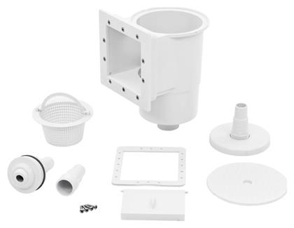 vidaXL Εξαρτήμα Πισίνας Skimmer Πισίνας Σετ 8τμχ 21x25x30,5εκ.