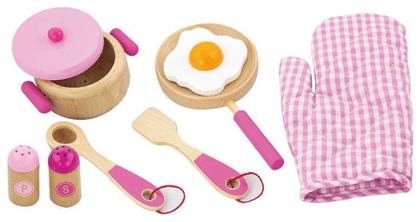 Viga Toys Cooking Tool Set - Pink