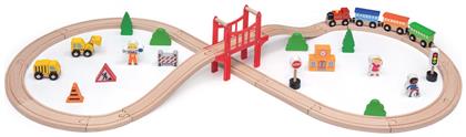 Viga Toys Train Set 39pcs