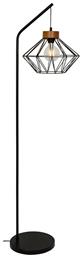 Viokef Vega Vintage Φωτιστικό Δαπέδου Υ150εκ. Μαύρο