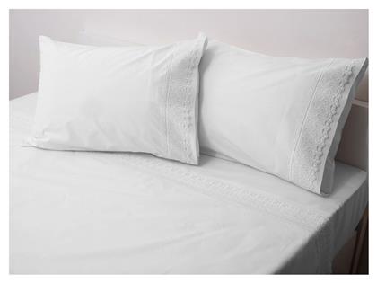 Viopros Νο9 Σετ Νυφικά Σεντόνια Υπέρδιπλα 4τμχ 240x265cm