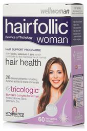 Vitabiotics Wellwoman Hairfollic (Tricologic) 60 ταμπλέτες