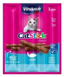 Vitakraft Cat Stick Classic Σνακ Γάτας με Σολομό 3τμχ από το Plus4u