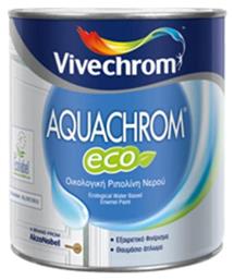 Vivechrom Ριπολίνη Νερού Aquachrom Eco 0.75lt Λευκό Σατινέ