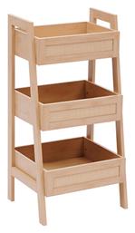 Βιβλιοθήκη 40x34.2x80εκ. Μπεζ