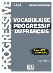 VOCABULAIRE PROGRESSIF DU FRANCAIS PERFECTIONNEMENT (+ CD) AVEC 675 EXERCICES N/E