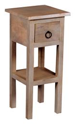 Βοηθητικό Τραπεζάκι Classic 27x27x55cm Φυσικό