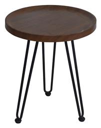 Βοηθητικό Τραπεζάκι Matrix 45x45x55cm Καφέ