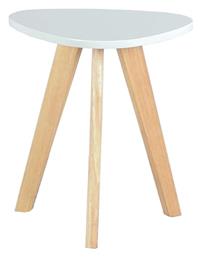 Βοηθητικό Τραπεζάκι Moly 40x40x45cm Μπεζ