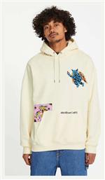 Volcom Bob Mollema Φούτερ Light Beige με Κουκούλα