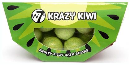 W7 Cosmetics Άλατα Μπάνιου Bath Bombs με Άρωμα Krazy Kiwi 10x10gr 100gr από το Plus4u