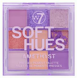 W7 Cosmetics Soft Hues Παλέτα με Σκιές Ματιών σε Στερεή Μορφή 8.1gr
