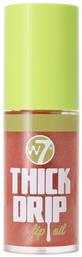 W7 Cosmetics Thick Drip Foolish Lip Oil με Χρώμα 4.8ml