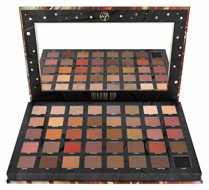 W7 Cosmetics Warm Up Παλέτα με Σκιές Ματιών σε Στερεή Μορφή The Hottest Nudes 36gr