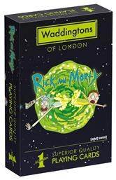 Waddingtons Rick and Morty Συλλεκτική Τράπουλα Πλαστικοποιημένη