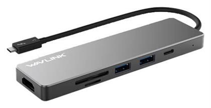 Wavlink USB-C Docking Station με HDMI 4K PD (WL-UHP3407)