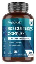 WeightWorld Bio Culture Complex Προβιοτικά 77 Billion CFU 60 κάψουλες