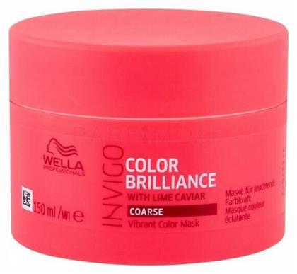 Wella Invigo Color Brilliance Coarse Μάσκα Μαλλιών για Διατήρηση Χρώματος 150ml από το Galerie De Beaute