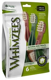 Whimzees Toothbrush Οδοντικές Λιχουδιές Για Μεγαλόσωμες Φυλές 6τμχ από το Plus4u