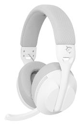 White Shark Falcon Ασύρματο Over Ear Λευκό