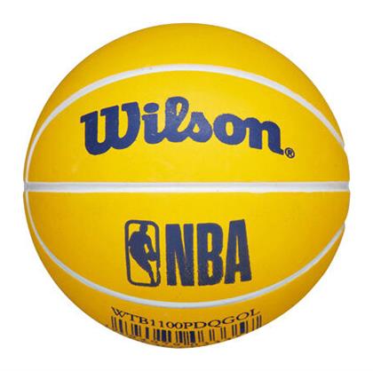 Wilson Nba Dribbler Bskt Gs Warr Mini Μπάλα Μπάσκετ Indoor