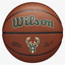 Wilson NBA Milwaukee Bucks Μπάλα Μπάσκετ Indoor/Outdoor