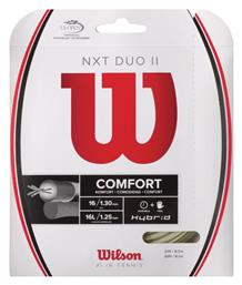 Wilson NXT Duo II Χορδή Τένις Μπεζ 12.2m, Φ1.25mm