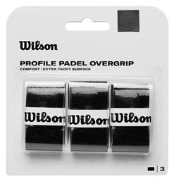 Wilson Overgrip Μαύρο 3τμχ