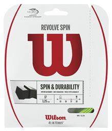 Wilson Revolve Spin Χορδή Τένις Πράσινη Φ1.25mm