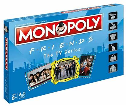 Winning Moves Επιτραπέζιο Παιχνίδι Monopoly Friends για 2-6 Παίκτες 8+ Ετών από το Toyscenter