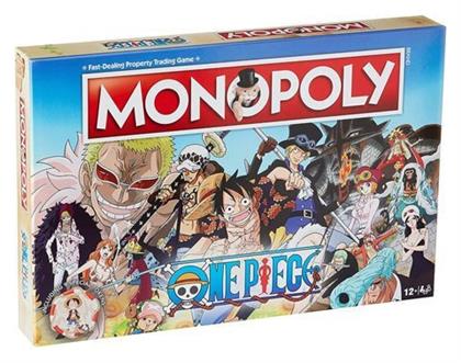 Winning Moves Επιτραπέζιο Παιχνίδι Monopoly One Piece για 2-4 Παίκτες 8+ Ετών (EN) από το Designdrops