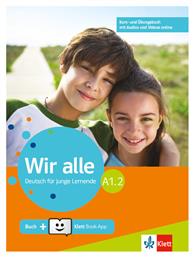Wir Alle A1.2 Kurs Und Übungsbuch Mit Audios-online + Klett Book-app