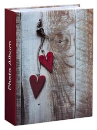 Wooden Hearts Ev41 Αλμπουμ Θήκες 200 Φωτογραφίες 10x15