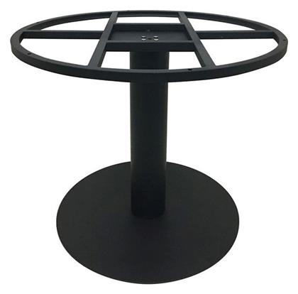 Woodwell Falcon Βάση Τραπεζιού από Μέταλλο Μαύρο 72x72x72cm Ε0622