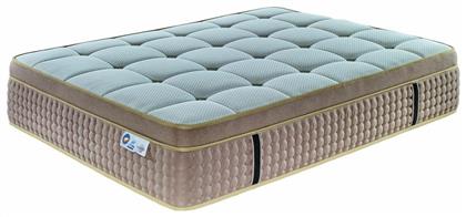 Woodwell King Size Ανατομικό Στρώμα Foam / Memory Foam / Latex 180x200x38cm με Ανεξάρτητα Ελατήρια