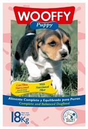 Wooffy Puppy 18kg Ξηρά Τροφή για Κουτάβια με Κρέας από το Plus4u