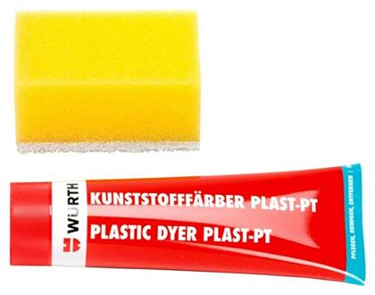 Wurth Plastic Dyer Plast-PT Black 75ml