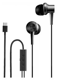 Xiaomi Earphones In-ear Handsfree Ακουστικά με Βύσμα USB-C Μαύρο